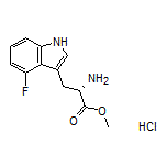 4-Fluoro-L-tryptophan Methyl Ester Hydrochloride