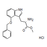 4-(Benzyloxy)-L-tryptophan Methyl Ester Hydrochloride