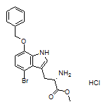 7-(Benzyloxy)-4-bromo-L-tryptophan Methyl Ester Hydrochloride