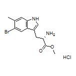 5-Bromo-6-methyl-L-tryptophan Methyl Ester Hydrochloride