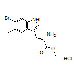 6-Bromo-5-methyl-L-tryptophan Methyl Ester Hydrochloride