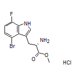 4-Bromo-7-fluoro-L-tryptophan Methyl Ester Hydrochloride