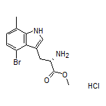 4-Bromo-7-methyl-L-tryptophan Methyl Ester Hydrochloride