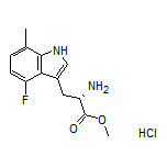 4-Fluoro-7-methyl-L-tryptophan Methyl Ester Hydrochloride