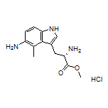 5-Amino-4-methyl-L-tryptophan Methyl Ester Hydrochloride