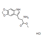 Methyl (S)-3-(5H-[1,3]Dioxolo[4,5-f]indol-7-yl)-2-aminopropanoate Hydrochloride