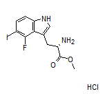 4-Fluoro-5-iodo-L-tryptophan Methyl Ester Hydrochloride