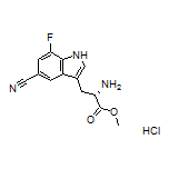 5-Cyano-7-fluoro-L-tryptophan Methyl Ester Hydrochloride