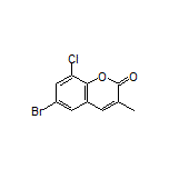 6-Bromo-8-chloro-3-methyl-2H-chromen-2-one