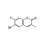 6-Bromo-7-fluoro-3-methyl-2H-chromen-2-one