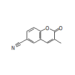 3-Methyl-2-oxo-2H-chromene-6-carbonitrile