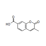 3-Methyl-2-oxo-2H-chromene-7-carboxylic Acid