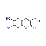 7-Bromo-6-hydroxy-2-oxo-2H-chromene-3-carbaldehyde