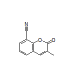 3-Methyl-2-oxo-2H-chromene-8-carbonitrile