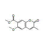 Methyl 6-Methoxy-3-methyl-2-oxo-2H-chromene-7-carboxylate