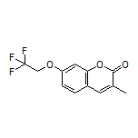 3-Methyl-7-(2,2,2-trifluoroethoxy)-2H-chromen-2-one