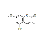 5-Bromo-7-methoxy-3-methyl-2H-chromen-2-one