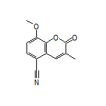 8-Methoxy-3-methyl-2-oxo-2H-chromene-5-carbonitrile