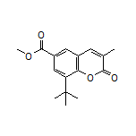 Methyl 8-(tert-Butyl)-3-methyl-2-oxo-2H-chromene-6-carboxylate