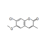 7-Chloro-6-methoxy-3-methyl-2H-chromen-2-one