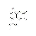 Methyl 8-Fluoro-3-methyl-2-oxo-2H-chromene-5-carboxylate