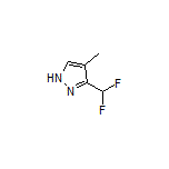 3-(Difluoromethyl)-4-methyl-1H-pyrazole