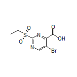 5-Bromo-2-(ethylsulfonyl)pyrimidine-4-carboxylic Acid