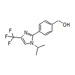 [4-[1-Isopropyl-4-(trifluoromethyl)-2-imidazolyl]phenyl]methanol