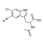 N-Acetyl-6-chloro-5-cyano-DL-tryptophan