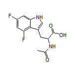 N-Acetyl-4,6-difluoro-DL-tryptophan