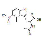 N-Acetyl-4-methyl-5-nitro-DL-tryptophan