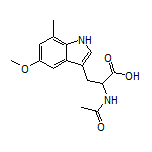 N-Acetyl-5-methoxy-7-methyl-DL-tryptophan