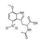 N-Acetyl-7-methoxy-4-nitro-DL-tryptophan