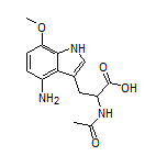 N-Acetyl-4-amino-7-methoxy-DL-tryptophan