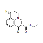 Ethyl 8-Cyano-1-ethyl-4-oxo-1,4-dihydroquinoline-3-carboxylate