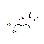 5-Fluoro-6-(methoxycarbonyl)pyridine-3-boronic Acid