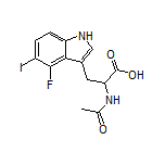 N-Acetyl-4-fluoro-5-iodo-DL-tryptophan