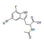 N-Acetyl-5-cyano-7-fluoro-DL-tryptophan