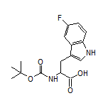 Boc-5-fluoro-DL-tryptophan