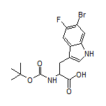 Boc-6-bromo-5-fluoro-DL-tryptophan