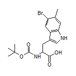 Boc-5-bromo-6-methyl-DL-tryptophan