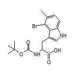 Boc-4-bromo-5-methyl-DL-tryptophan