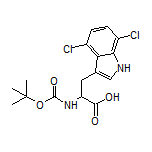 Boc-4,7-dichloro-DL-tryptophan