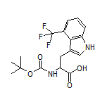 Boc-4-(trifluoromethyl)-DL-tryptophan