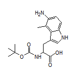 Boc-5-amino-4-methyl-DL-tryptophan