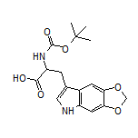 3-(5H-[1,3]Dioxolo[4,5-f]indol-7-yl)-2-(Boc-amino)propanoic Acid