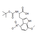 Boc-7-methoxy-4-nitro-DL-tryptophan