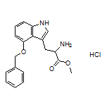 4-(Benzyloxy)-DL-tryptophan Methyl Ester Hydrochloride