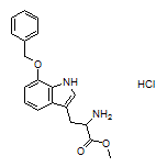 7-(Benzyloxy)-DL-tryptophan Methyl Ester Hydrochloride