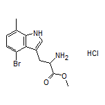 4-Bromo-7-methyl-DL-tryptophan Methyl Ester Hydrochloride